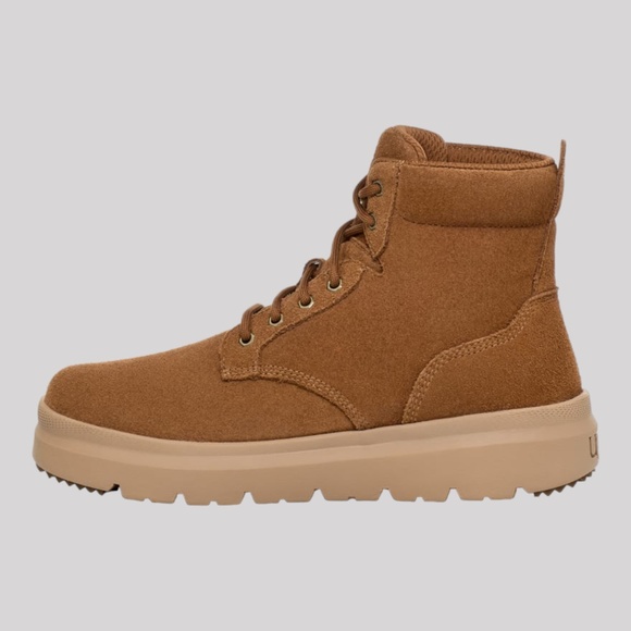 Men's UGG Burleigh WP Boot, Chestnut Suede. [1153750] - Picture 3 of 6